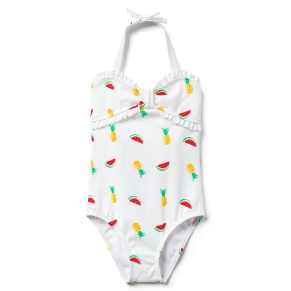 Janie and Jack Fruit Print Swim