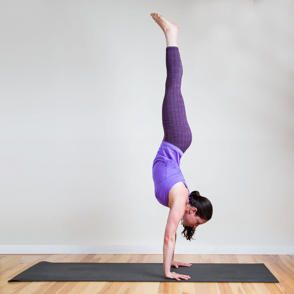 Handstand Bodyweight Exercises For Strong Arms Popsugar Fitness Uk Photo 6 