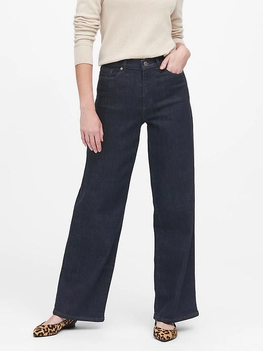 High-Rise Wide-Leg Jeans