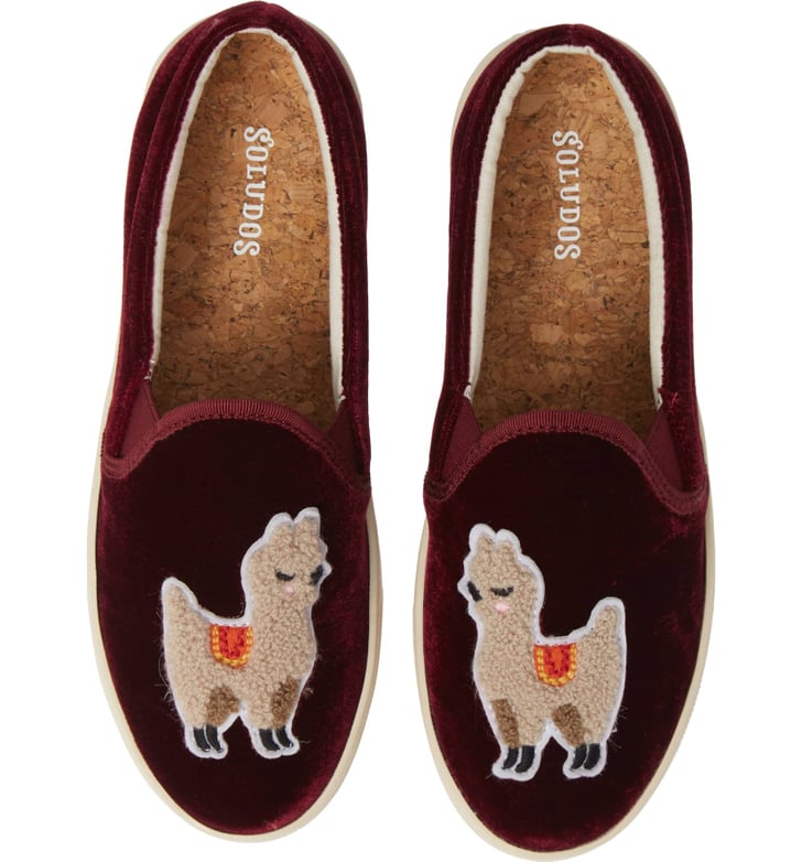 Soludos Velvet Llama Sneaker | Best 