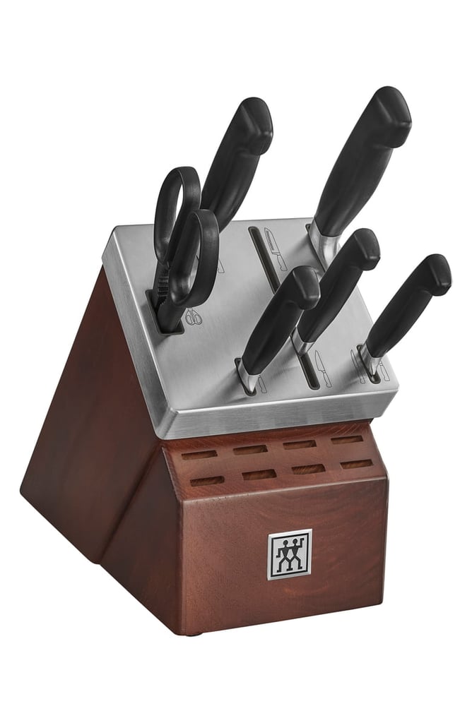 ZWILLING J.A. HENCKELS Four Star Self-Sharpening Knife Block & Knife Set