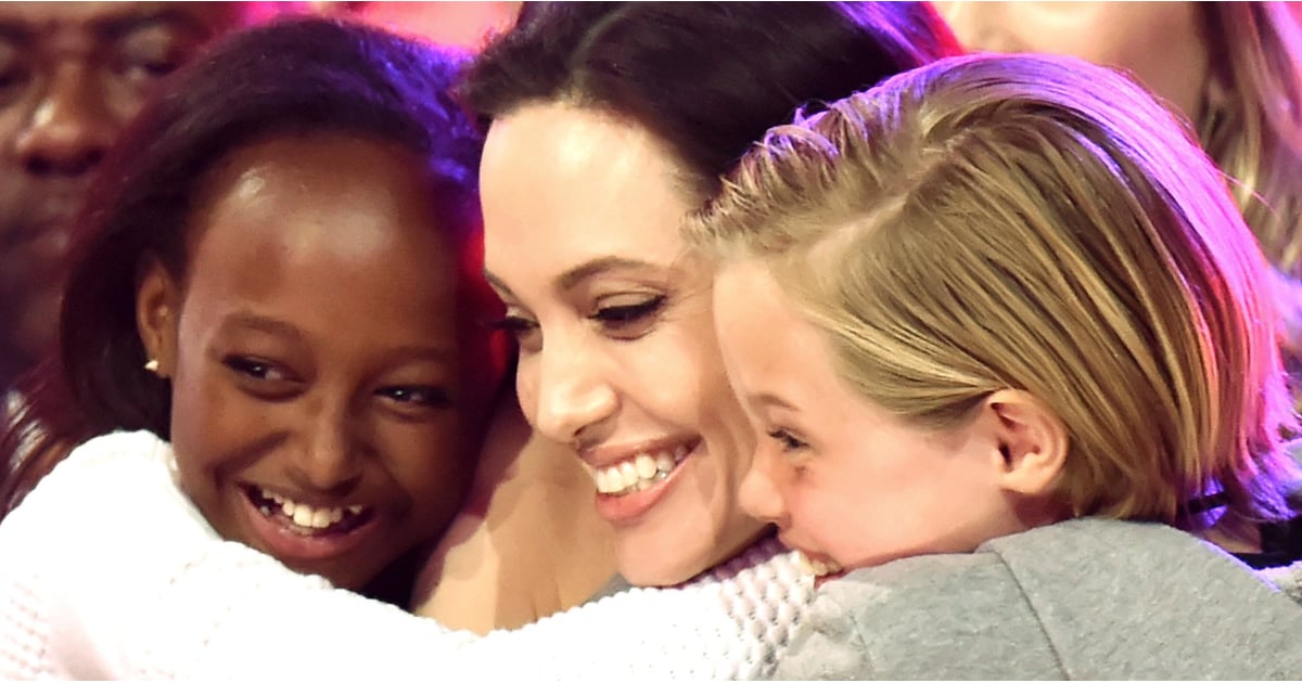 Angelina Jolie Talking About Her Adopted Children | POPSUGAR Celebrity