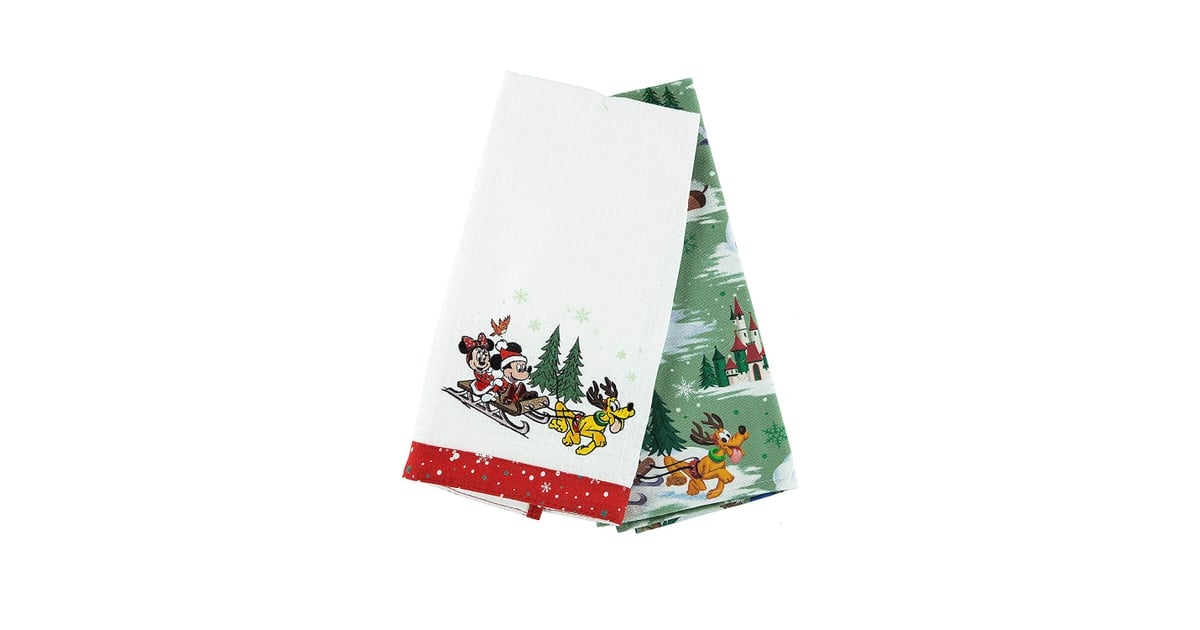Disney Parks Mickey Mouse And Pals Christmas Holiday Kitchen Towel Set Disney Christmas Products On Amazon Popsugar Australia Parenting Photo 10