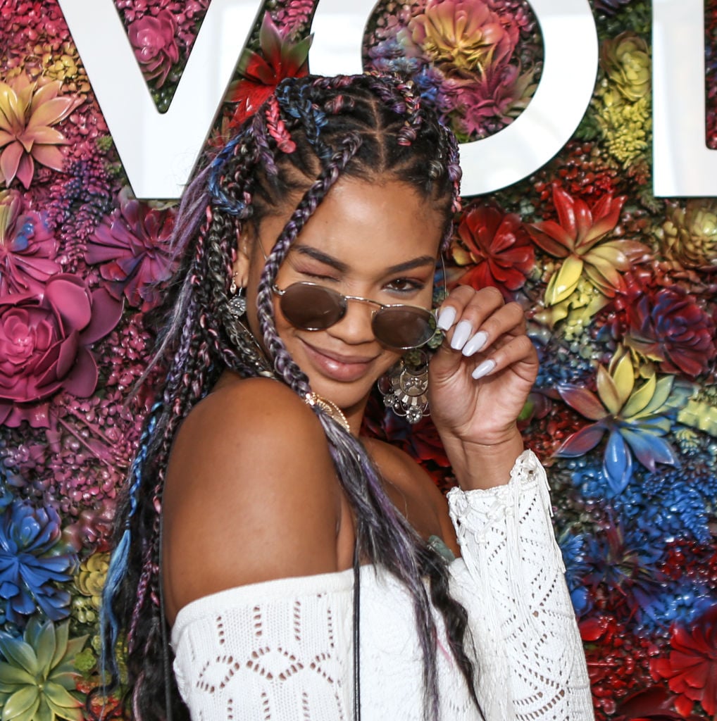 Chanel Iman Festival Hairstyle Ideas Coachella 2017 POPSUGAR