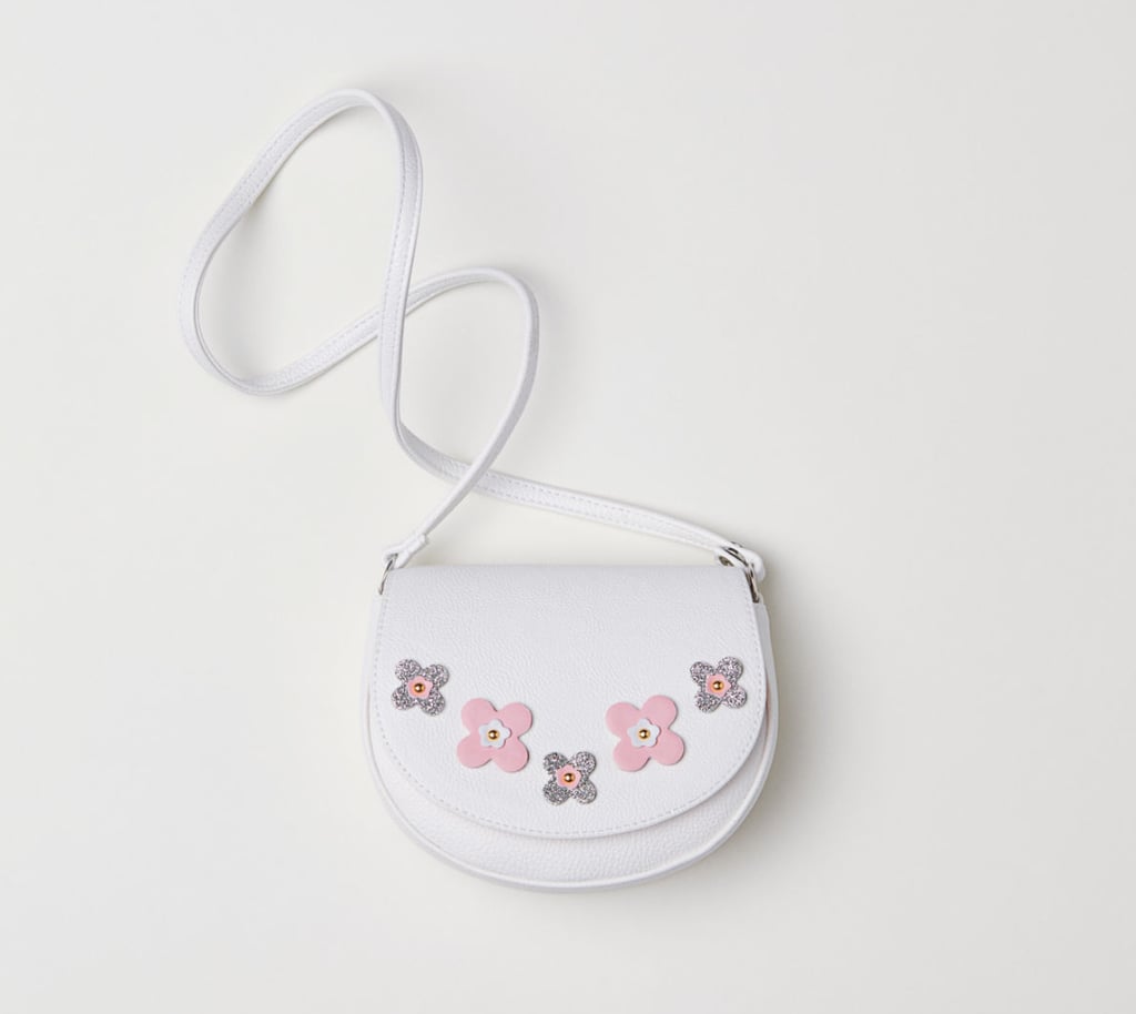 H&M Shoulder Bag With Flowers