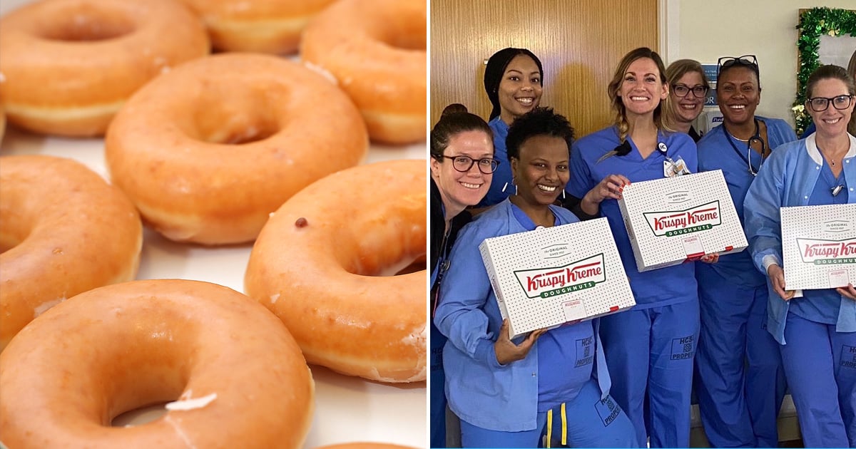 Krispy Kreme Is Giving Free Doughnuts to Healthcare Workers POPSUGAR Food