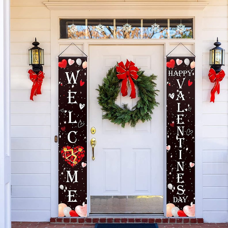 Two-Piece Valentine's Day Door Banner