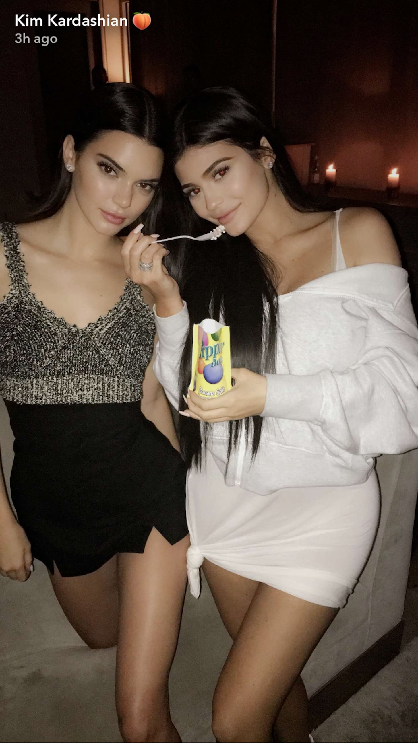 Kendall Jenner Dress At Kylie Jenner Birthday Party 2017 Popsugar Fashion