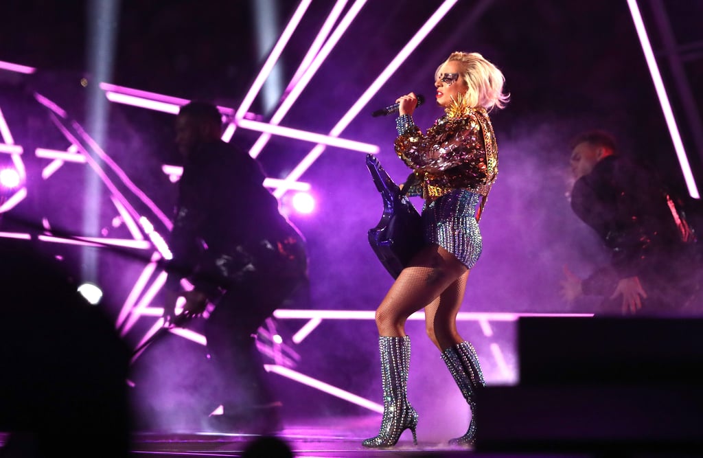 Lady Gaga Super Bowl Halftime Show Pictures 2017 Popsugar Celebrity