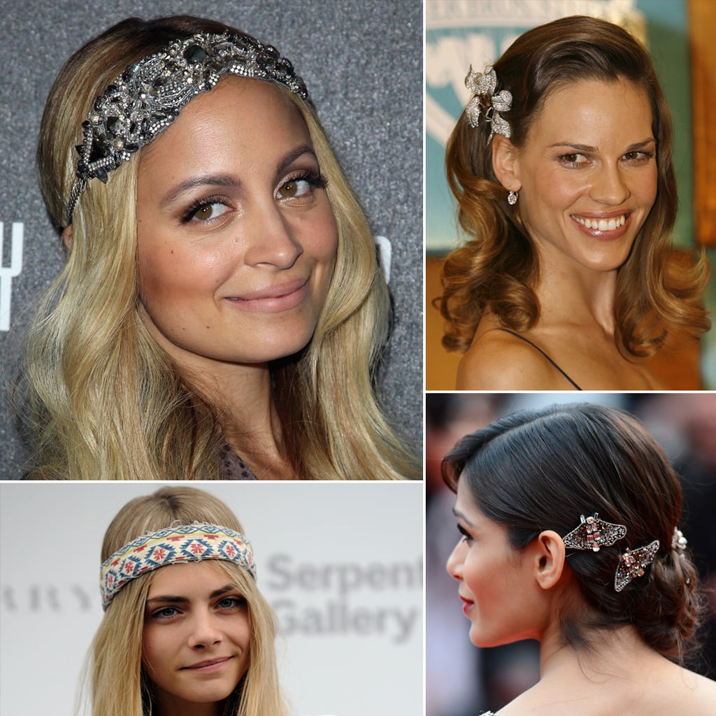 Pictures of Celebrities Wearing Hair Accessories POPSUGAR Beauty UK
