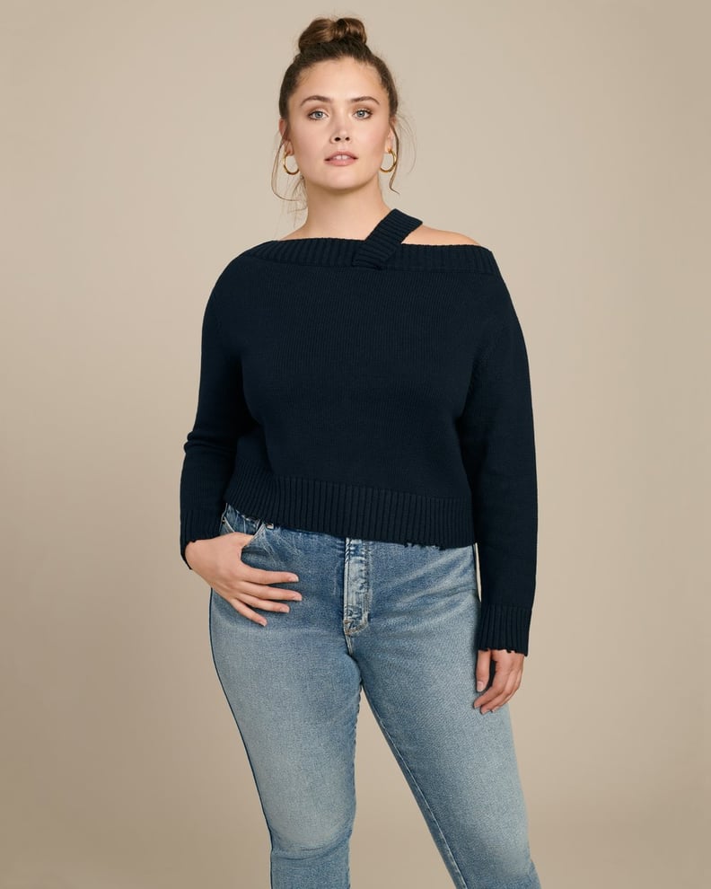 RTA Beckett Off Shoulder Sweater