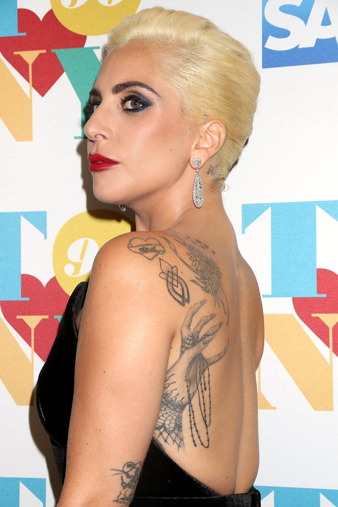 Lady Gaga at Tony Bennett's 90th Birthday Party