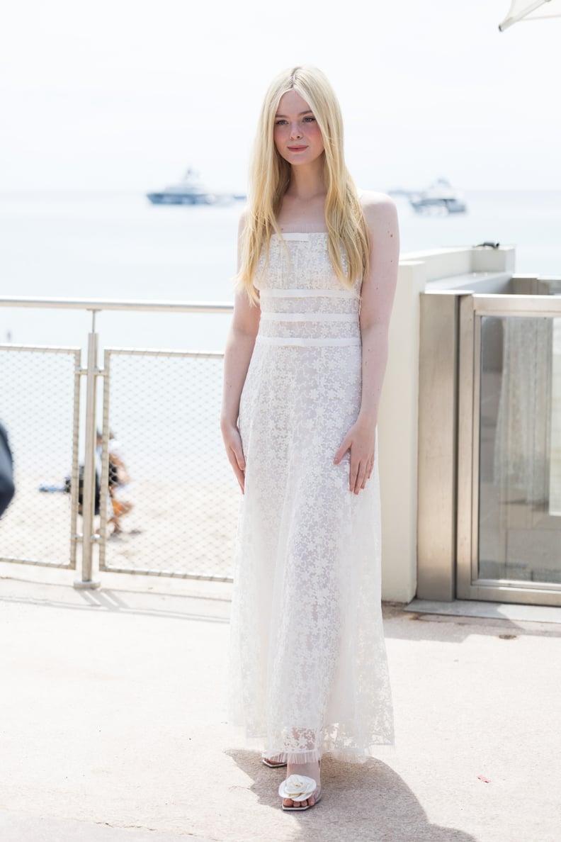 Elle Fanning at the Hôtel Martinez at the Cannes Film Festival