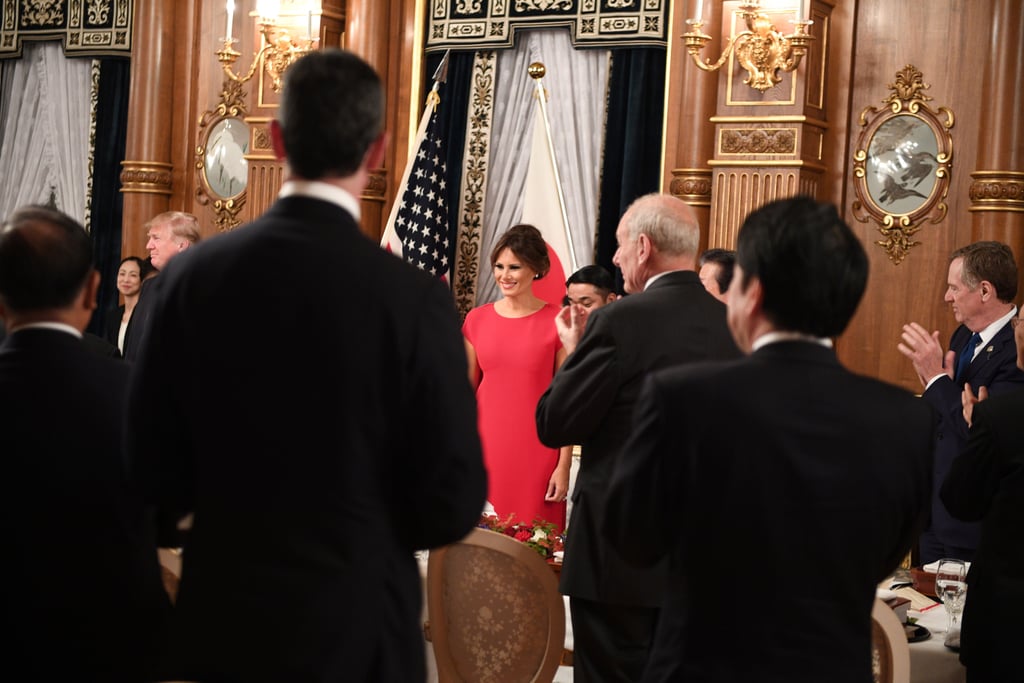 Melania in a Valentino Gown