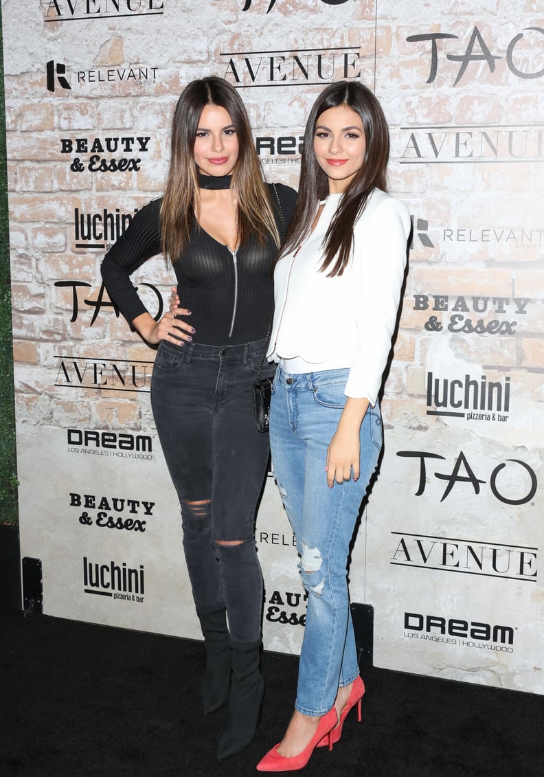 Victoria Justice and Madison Reed