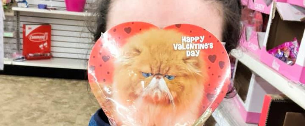 Mom Buying Class Valentines For Her Kids Last Minute