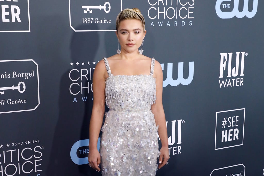 Florence Pugh at the 2020 Critics' Choice Awards