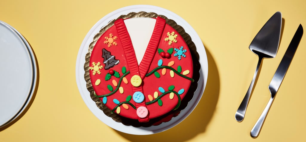 How to Make An Ugly Sweater Ice Cream Cake