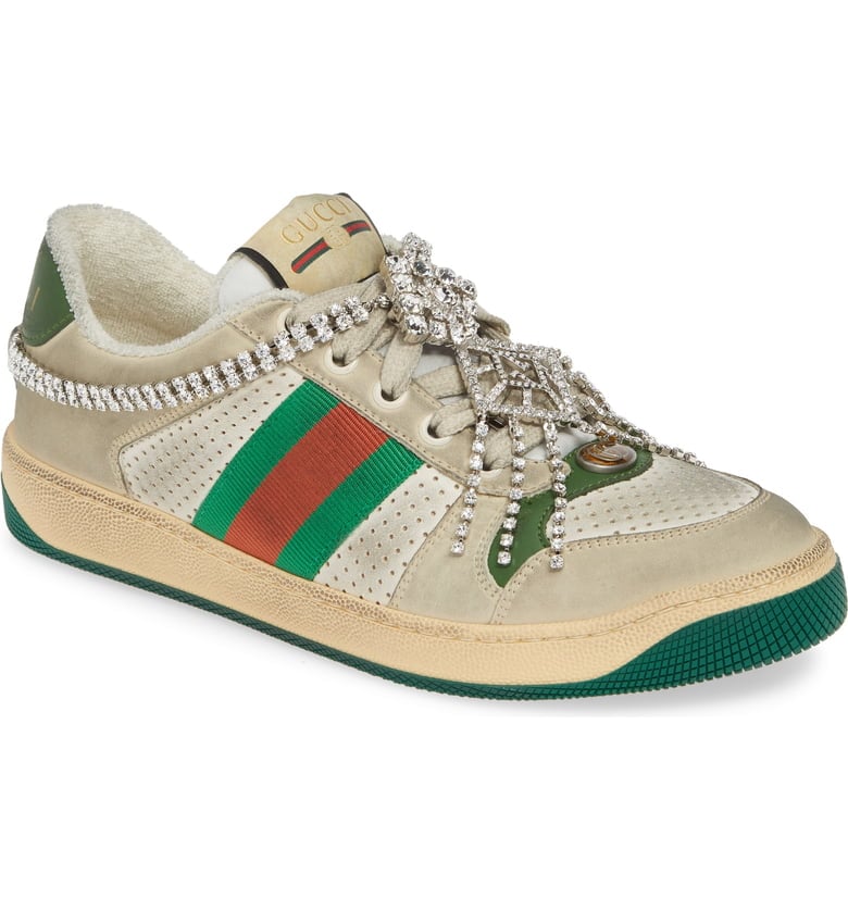 jeweled gucci sneakers