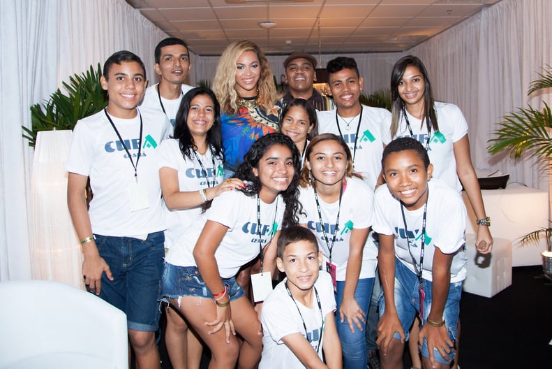 She Visited Kids in Brazil