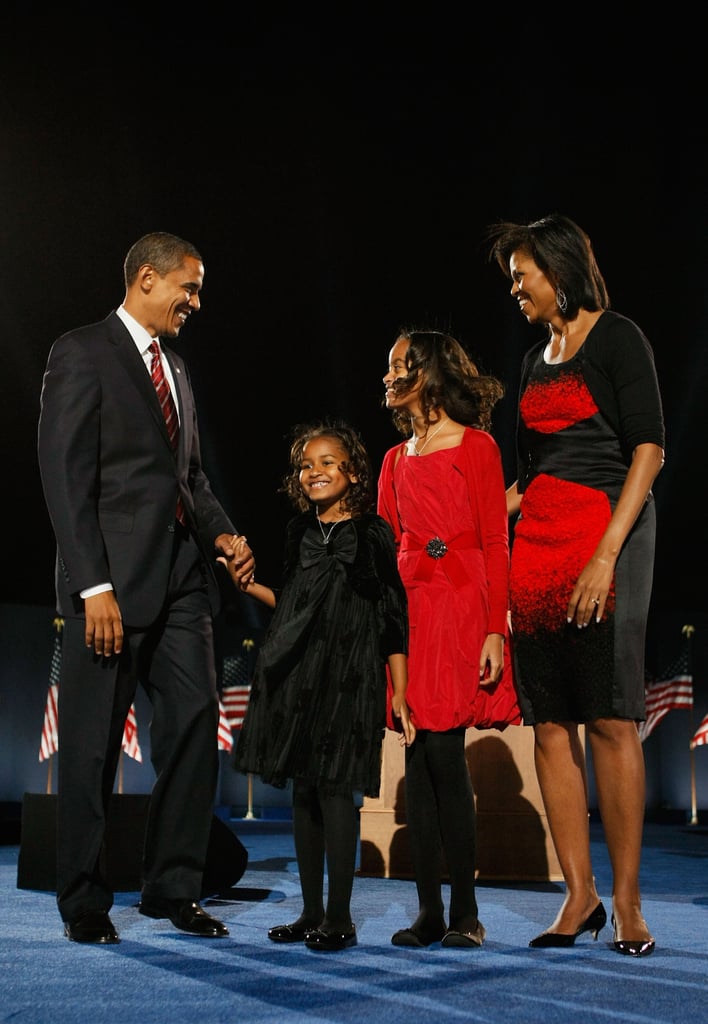 Barack Obama S 2008 Election Night Pictures Popsugar News