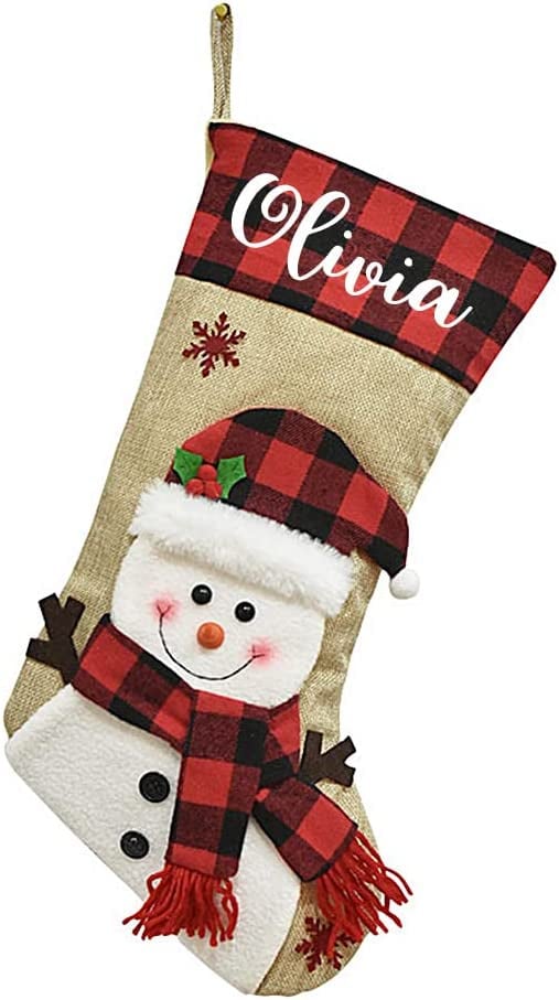 A Festive Find: Dreamdecor 18" Personalized Christmas Stocking