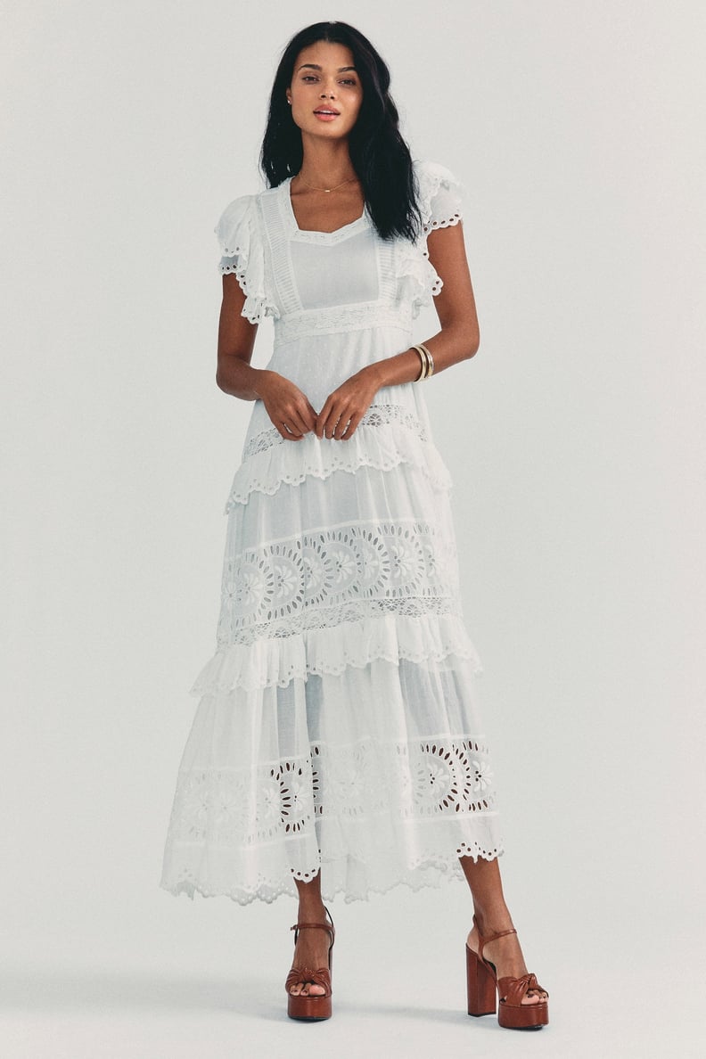 A Lace Dress: LoveShackFancy Rinny Maxi Dress