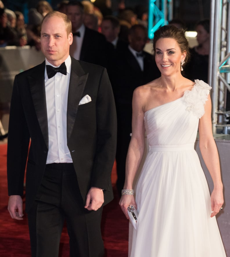 February: Kate and Will had a date night at the BAFTAs.