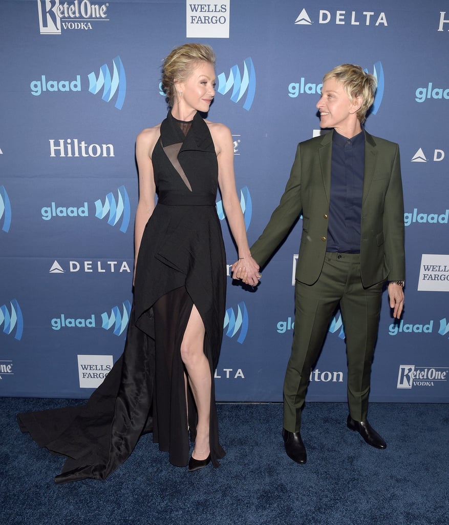 Cute Portia de Rossi and Ellen DeGeneres Pictures