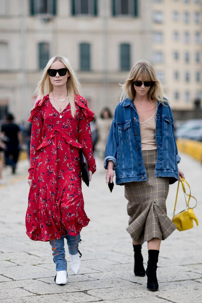 Day 1 | Milan Fashion Week Street Style Spring 2017 | POPSUGAR Fashion ...