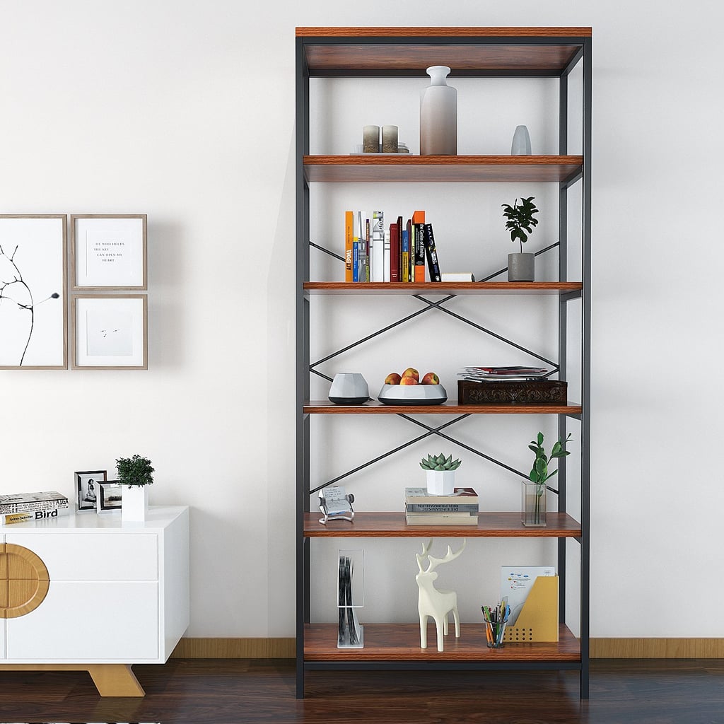 Modrine 5 Shelf Bookcase