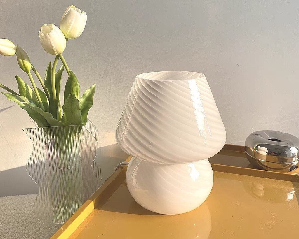 The Collectors Edit Mushroom Glass Lamp