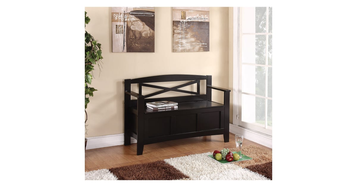 Metro Black Entryway Bench Best Organisation Products From Pier 1