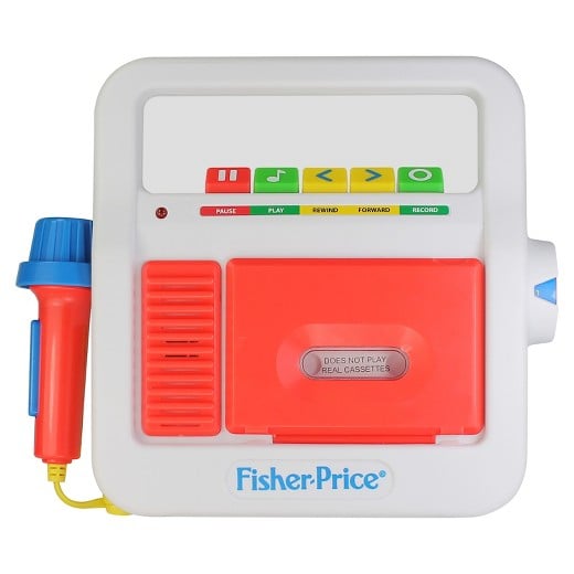 Fisher-Price Classic Play Tape Recorder Toy