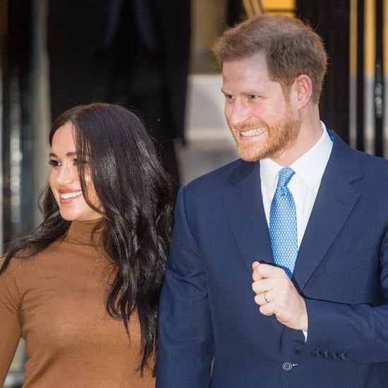 Meghan Markle and Prince Harry Match in Camel Outfits