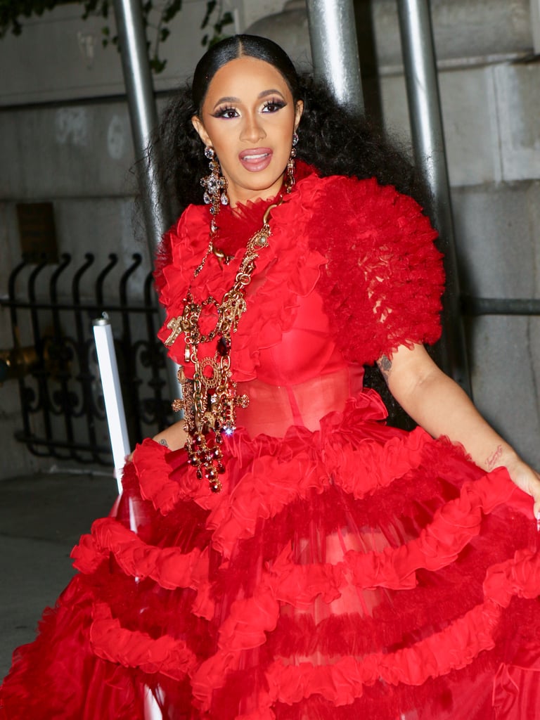 Cardi B Arrives at Harper's Bazaar ICONS Party
