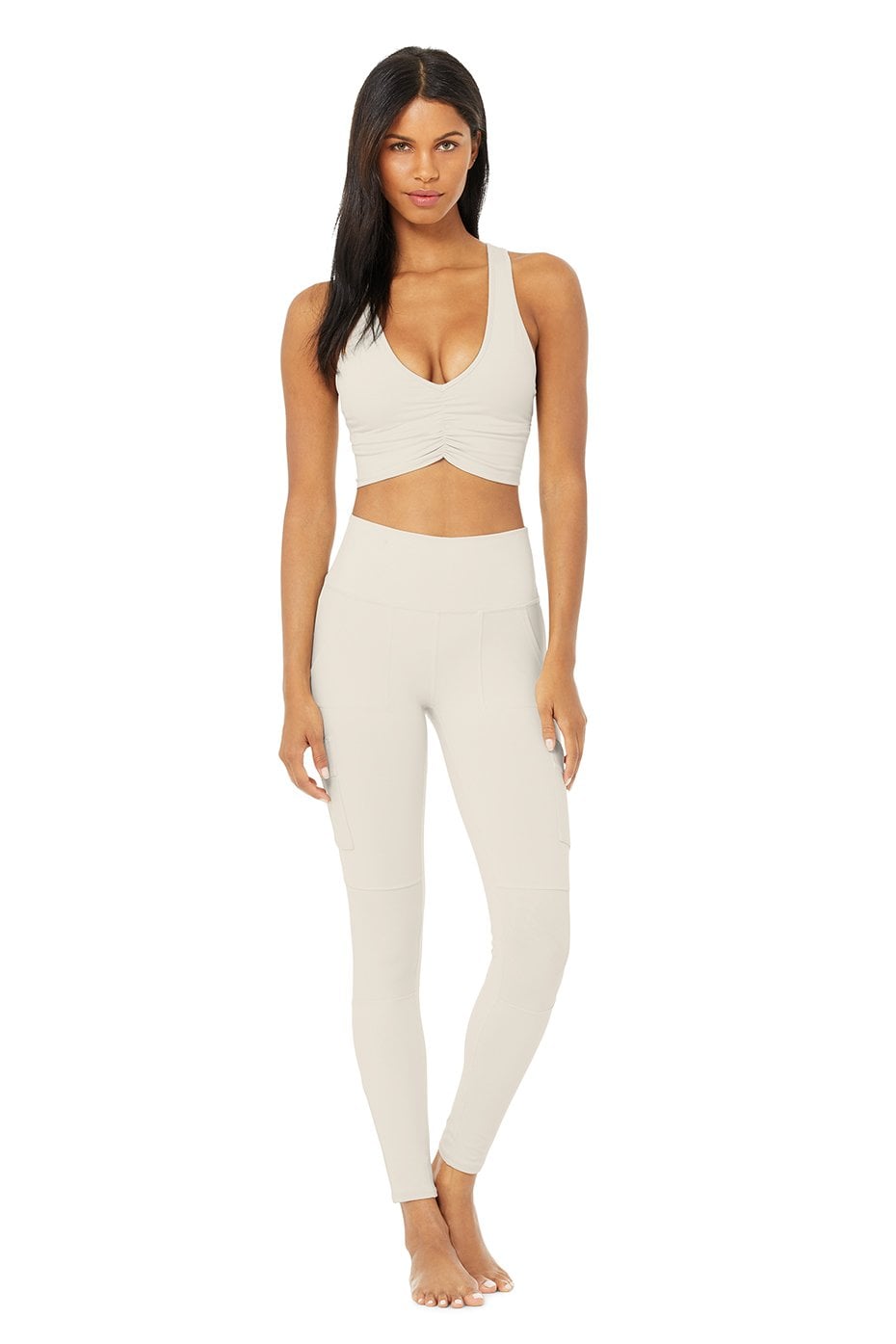 Alo Cargo Legging & Wild Thing Bra Set, Alo Has a Bunch of Cute Sets You  Can Both Work Out and Lounge In
