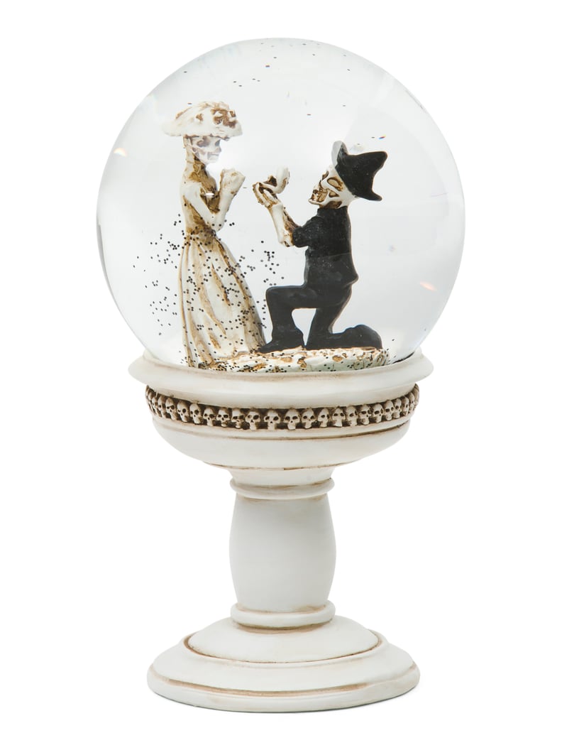 Skeleton Couple Snow Globe