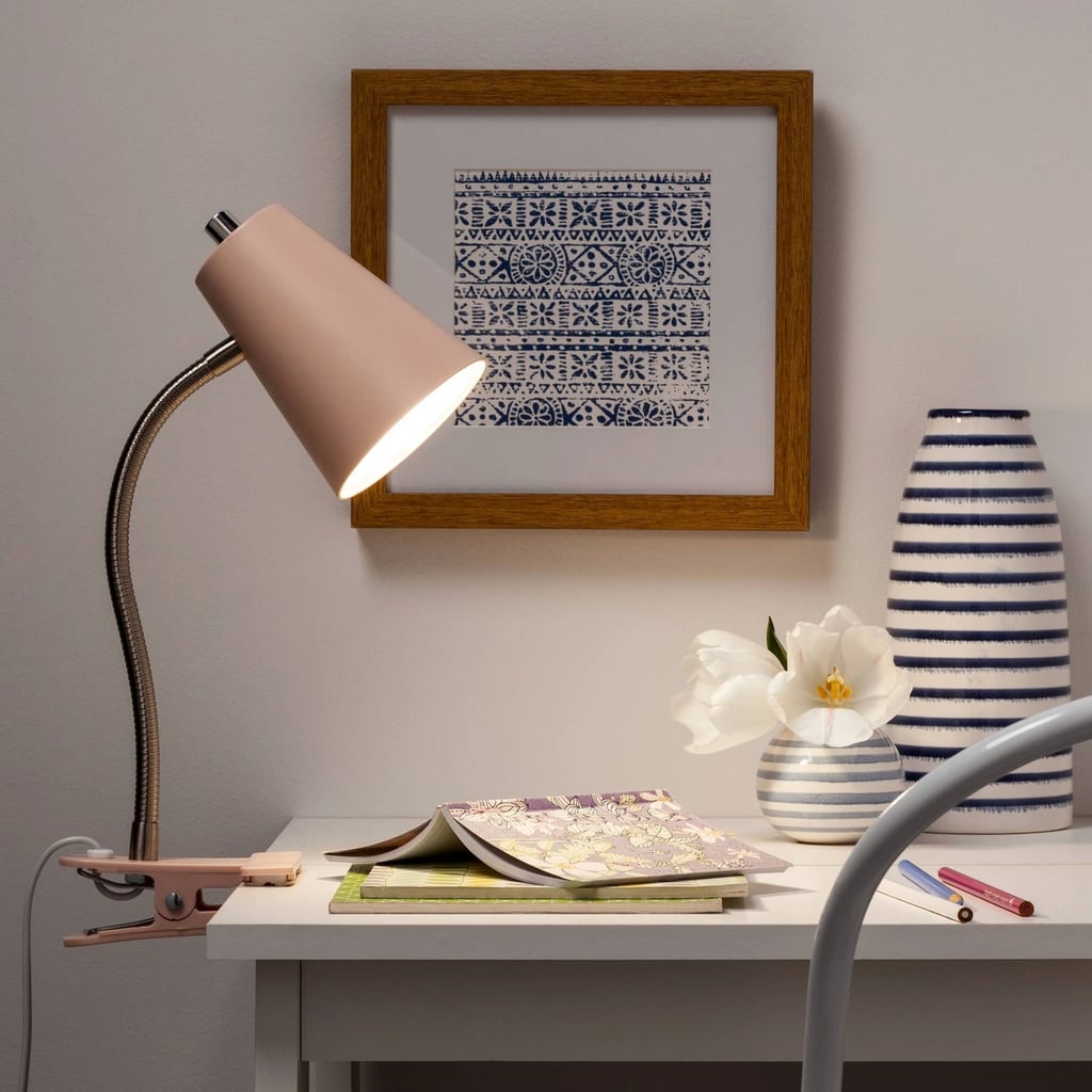 LED Clip Table Lamp With Cord