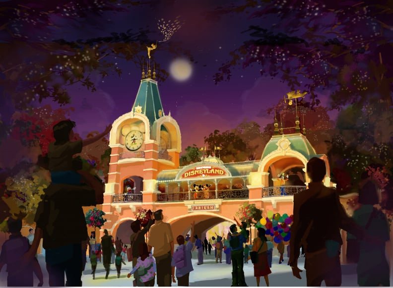 Entrance to Shanghai Disneyland Rendering