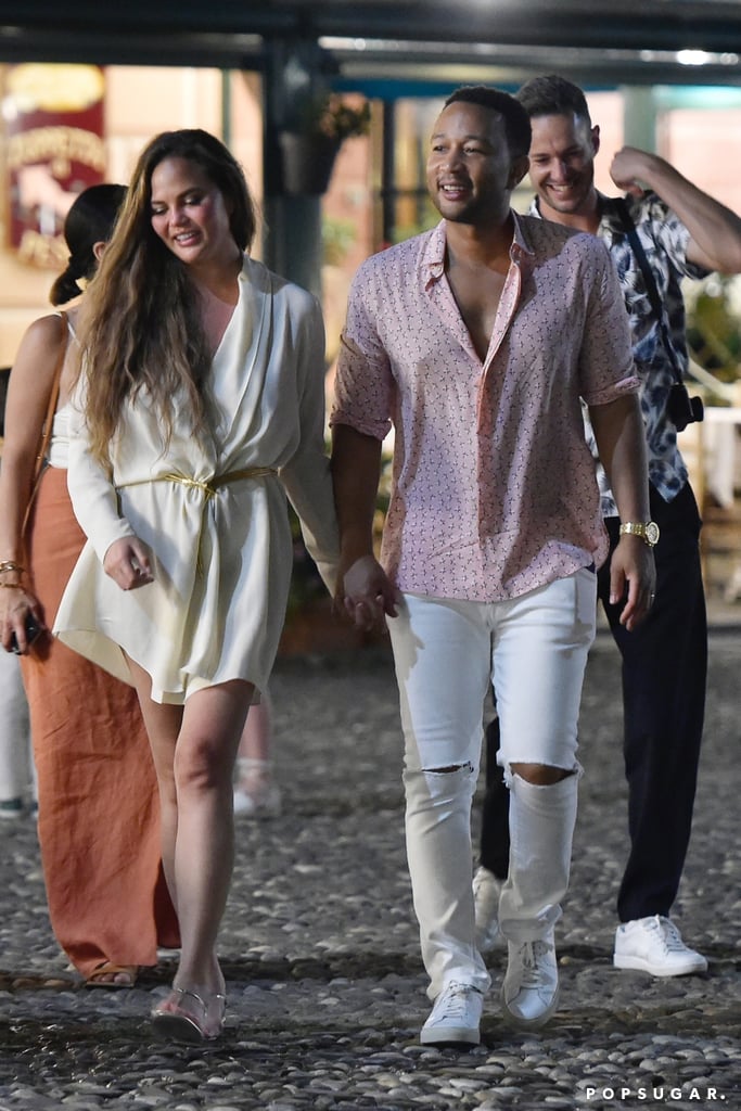 Chrissy Teigen and John Legend Family Vacation in Italy 2019