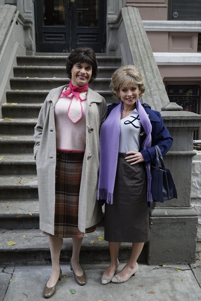 Kelly Ripa and Ryan Seacrest turn into Laverne DeFazio and Shirley Feeney from the sitcom Laverne & Shirley.