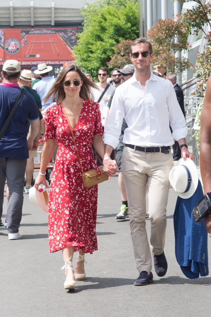 Pippa Middleton and James Matthews at French Open in Paris