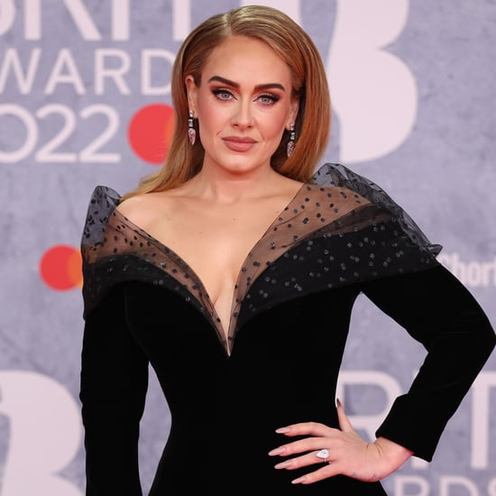 Adele's Pear-Shaped Diamond Engagement Ring at 2022 BRITs