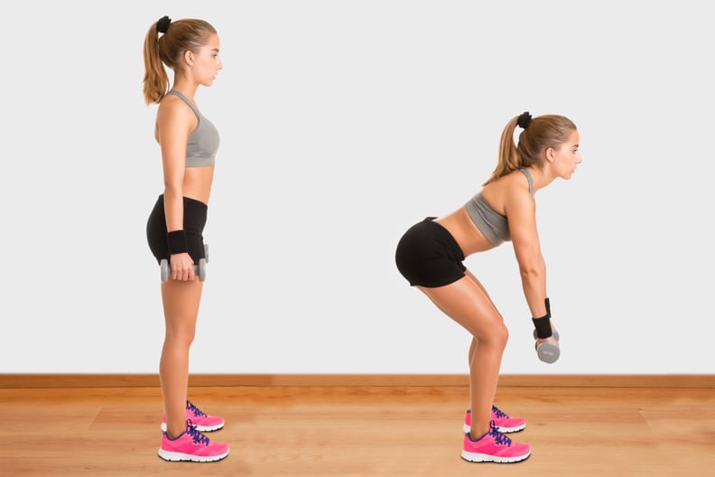 Dumbbell Deadlifts For a Strong Posterior Chain
