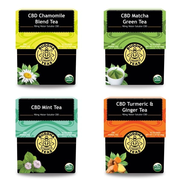 Buddha Teas CBD Tea Bundle