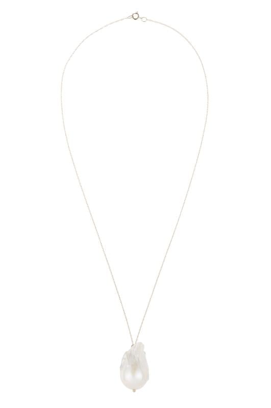 Donni June 18" White Pearl Necklace