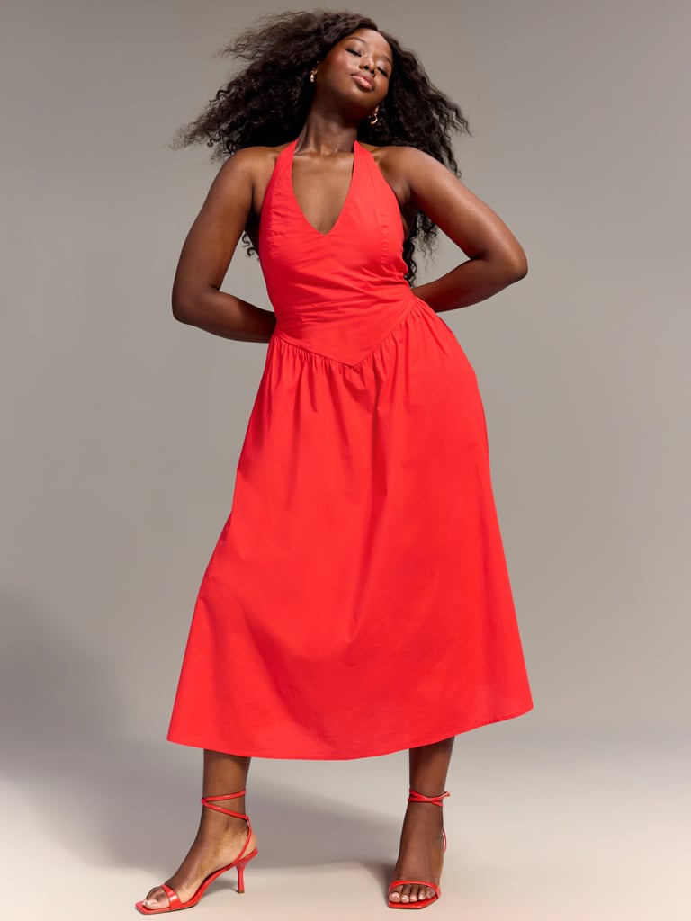 Old Navy x Christopher John Rogers Halter Drop-Waist Dress ($75)