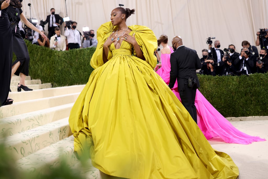 Normani's Bright Yellow Valentino Gown at the 2021 Met Gala