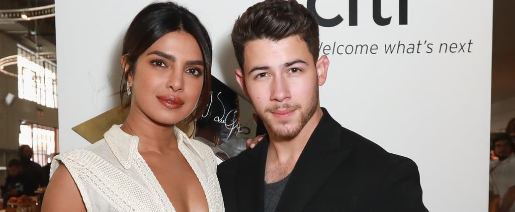 Priyanka Chopra's White Dress With Nick Jonas Feb. 2019